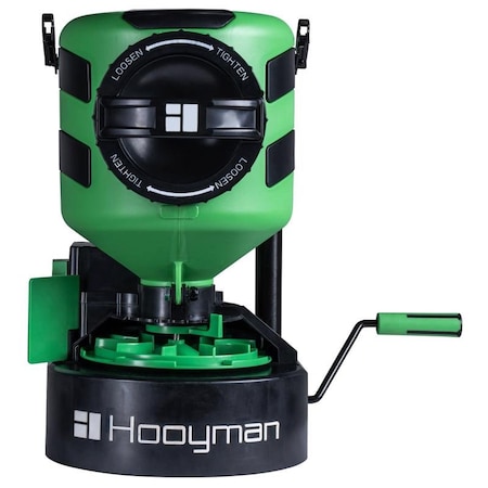 Hooyman Hooyman Broadcast Chest Mount Spreader For Fertilizer/Ice Melt/Seed 35 lb. capacity 1135909